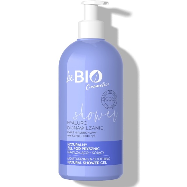 Prirodni gel za tuširanje i hidrataciju sa hijaluronskom kiselinom beBio natural 350ml Prirodni gel za tuširanje i hidrataciju sa hijaluronskom kiselinom beBio natural 350ml