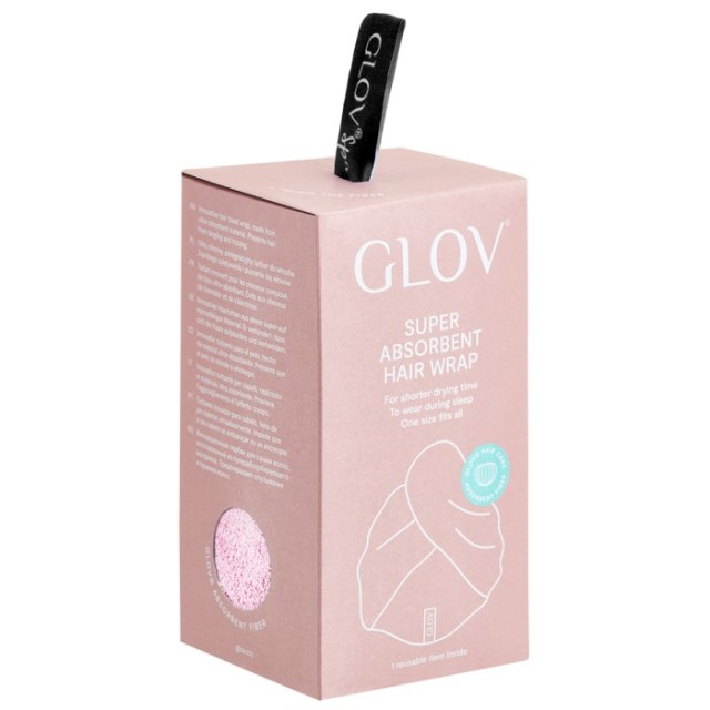 Ultra-upijajući peškir za kosu Pink Ultra-upijajući peškir za kosu Pink