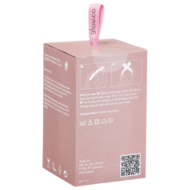 Traka za kosu Zečije uši 2u1 Pink Traka za kosu Zečije uši 2u1 Pink