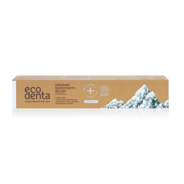 Pasta za osetljive zube i desni sa soli Ecodenta ORGANIC SENSITIVITY RELIEF 75ml Pasta za osetljive zube i desni sa soli Ecodenta ORGANIC SENSITIVITY RELIEF 75ml