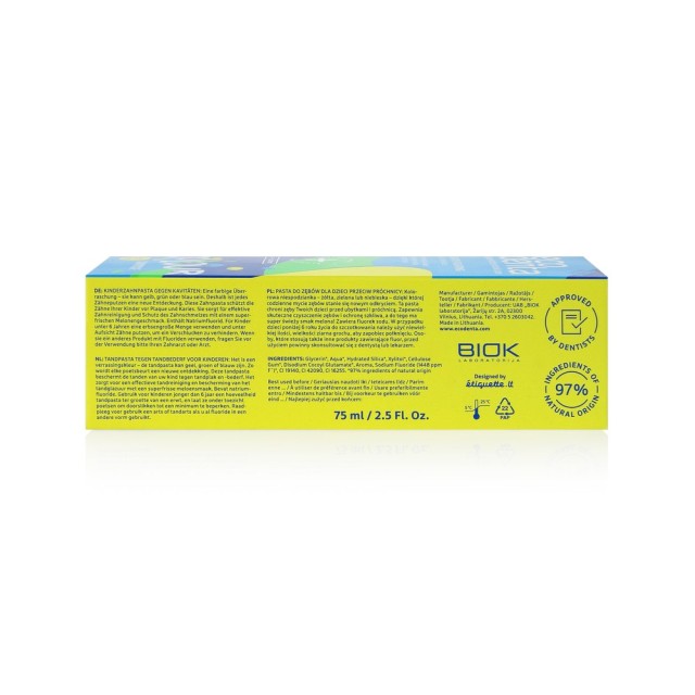 Dečija pasta za zube protiv karijesa Ecodenta COLOUR SURPRISE 75ml Dečija pasta za zube protiv karijesa Ecodenta COLOUR SURPRISE 75ml